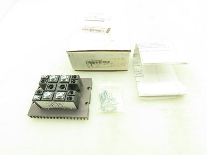Morris R74928F1 Thyristor SCR Bridge Rectifier 46A Heat Sink P&H