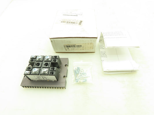Morris R74928F1 Thyristor SCR Bridge Rectifier 46A Heat Sink P&H