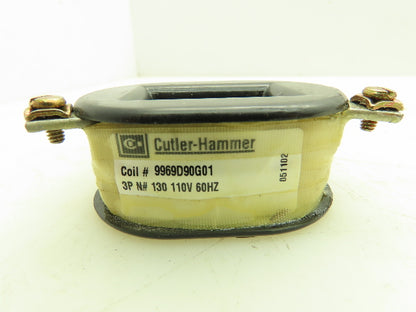 Eaton Cutler Hammer 9969D90G01 Westinghouse Coil 110V Sz 0-1 Type N