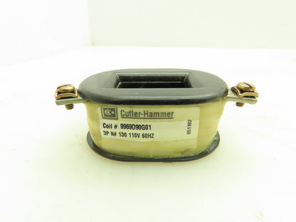 Eaton Cutler Hammer 9969D90G01 Westinghouse Coil 110V Sz 0-1 Type N