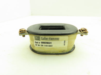 Eaton Cutler Hammer 9969D90G01 Westinghouse Coil 110V Sz 0-1 Type N