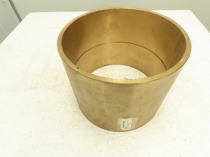 10.25" ID 11" OD 8.75"L Bronze Grooved Plain Bearing Bushing Sleeve