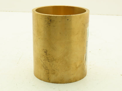 3-3/4" ID 4-1/4" OD 5"L Bronze Plain Sleeve Bearing Bushing