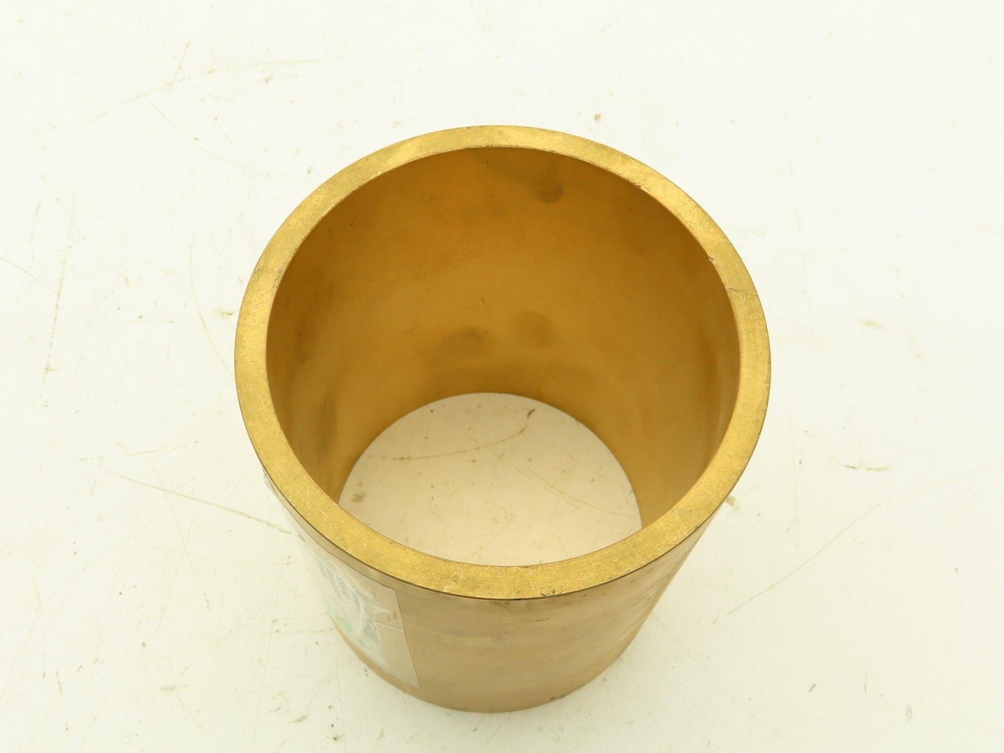3-3/4" ID 4-1/4" OD 5"L Bronze Plain Sleeve Bearing Bushing