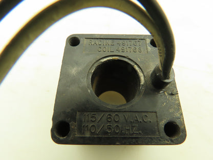 Decco 11-145U Solenoid Coil 115V Racine 491767