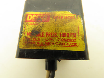 Decco 11-145U Solenoid Coil 115V Racine 491767