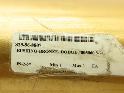 Dodge 005060 Bronze Split Bearing 2pc Bushing Sleeve 3-7/16" ID