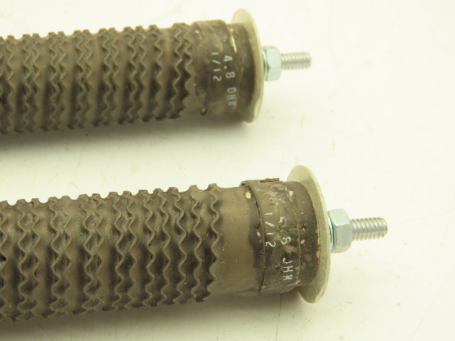 General Machinery A900241 4.8 OHM High Power Wire wound Resistor Lot Of 2