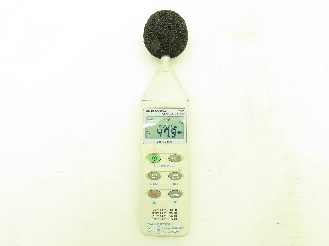 BK Precision 735 Datalogger Sound Level Meter 30-130 dB