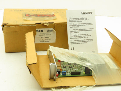 Vickers EEA-PAM-553-A-32 Eaton Proportional Valve Power Amplifier Card Module
