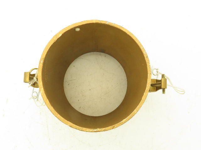 Dixon 600-C-BR Brass Camlock Cam & Groove 6" Female C Coupler x Hose Barb Shank