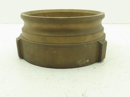 800-A-BR Brass Camlock Cam & Groove 8" Male Type A Adapter x Female NPT