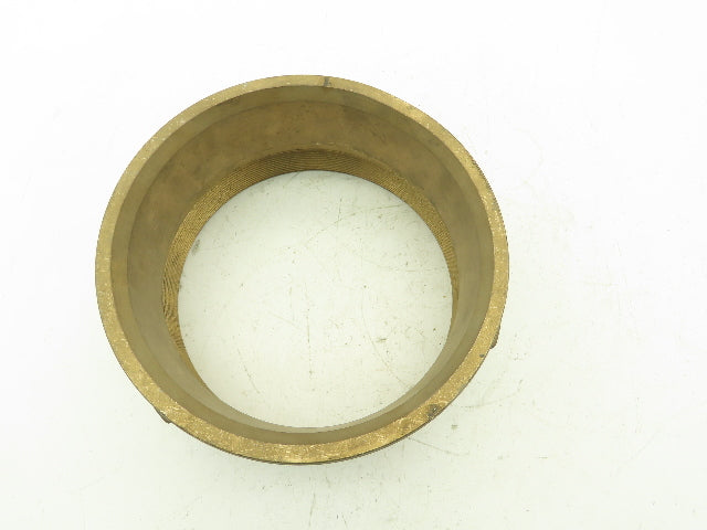 800-A-BR Brass Camlock Cam & Groove 8" Male Type A Adapter x Female NPT