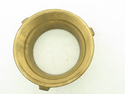 800-A-BR Brass Camlock Cam & Groove 8" Male Type A Adapter x Female NPT
