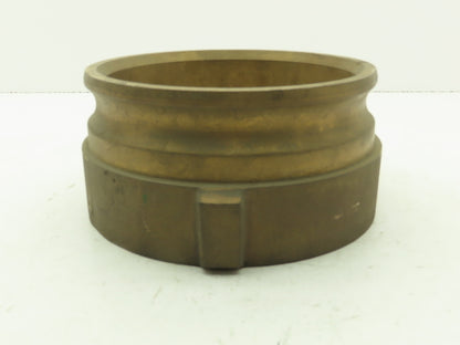 800-A-BR Brass Camlock Cam & Groove 8" Male Type A Adapter x Female NPT
