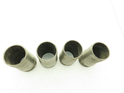 3LZ98A Barbed Steel Hose Fitting 3" Barb x 3" NPT Pipe Nipple  Lot of 4