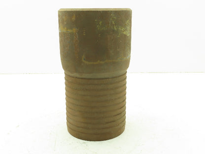 STB50 Barbed Steel Hose Fitting 5" Barb x 5" Beveled Weld End