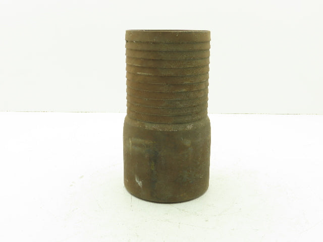 STB50 Barbed Steel Hose Fitting 5" Barb x 5" Beveled Weld End