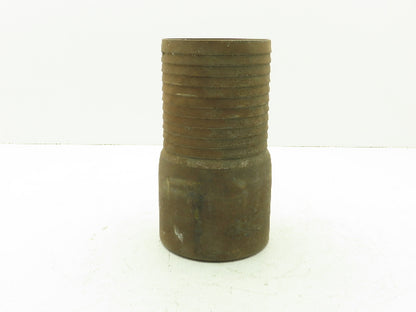 STB50 Barbed Steel Hose Fitting 5" Barb x 5" Beveled Weld End
