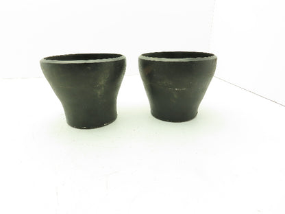 6"x4" Concentric Reducer Butt Weld Pipe Adapter Fitting SCH 40  Lot of 2