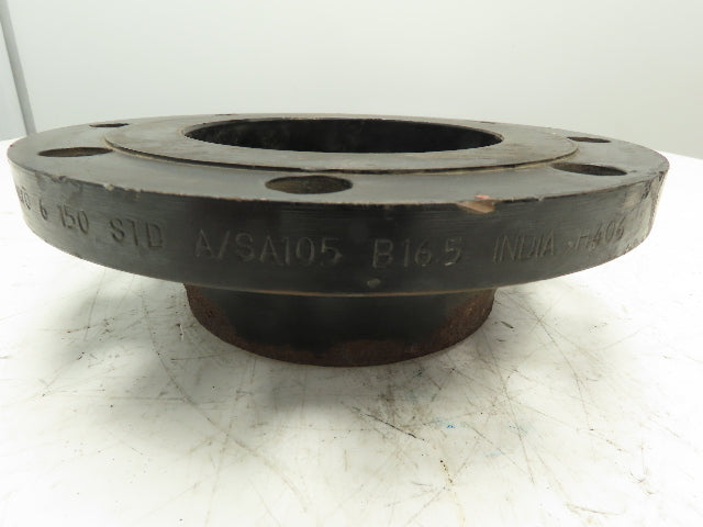 6" Pipe Flange Butt Weld Neck 150# Steel 8-Bolt Raised Face