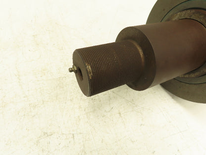 Tapered Track Roller Bearing Cam Follower 9.5"OD 4.5"W 2.5"-12 Threaded Stud