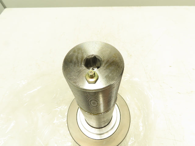 Tapered Track Roller Bearing Cam Follower 6.37" OD 3.5"W 2.5"-12 Threaded Stud