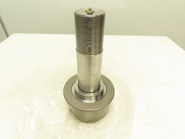 Tapered Track Roller Bearing Cam Follower 6.37" OD 3.5"W 2.5"-12 Threaded Stud