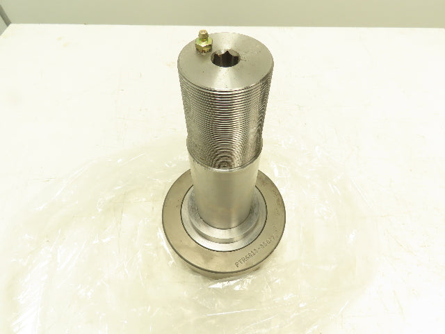 Tapered Track Roller Bearing Cam Follower 6.33" OD 3.5"W 2.5"-12 Threaded Stud