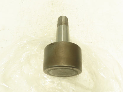 Tapered Track Roller Bearing Cam Follower 6.33" OD 3.5"W 2.5"-12 Threaded Stud