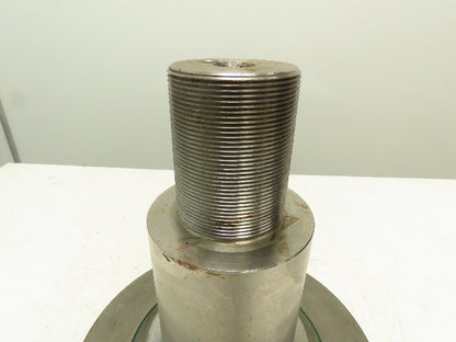 Tapered Track Roller Bearing Cam Follower 9.5"OD 4.5"W 2.5"-12 Threaded Stud