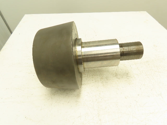Tapered Track Roller Bearing Cam Follower 9.5"OD 4.5"W 2.5"-12 Threaded Stud