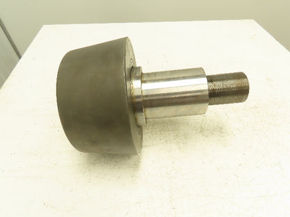 Tapered Track Roller Bearing Cam Follower 9.5"OD 4.5"W 2.5"-12 Threaded Stud