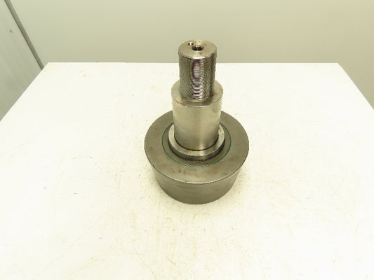 Tapered Track Roller Bearing Cam Follower 9.5"OD 4.5"W 2.5"-12 Threaded Stud