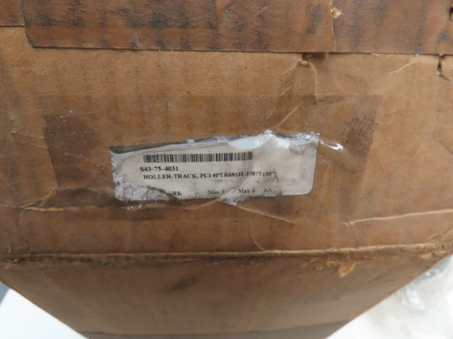 Tapered Track Roller Bearing Cam Follower 6.37" OD 3.5"W 2.5"-12 Threaded Stud