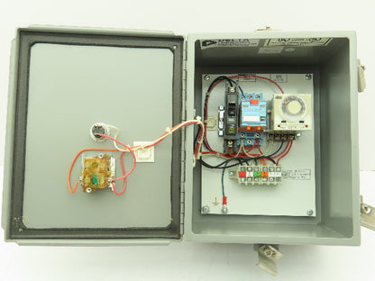 Hoffman  A1008CHNF Electrical Enclosure Wall Mount  8"x4"x10" Continuous Hinge