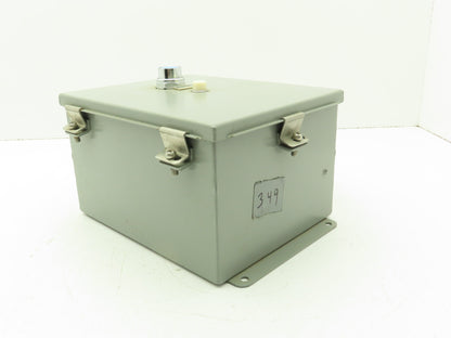 Hoffman  A1008CHNF Electrical Enclosure Wall Mount  8"x4"x10" Continuous Hinge