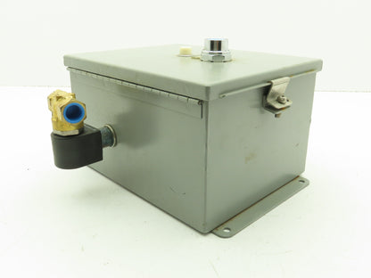 Hoffman  A1008CHNF Electrical Enclosure Wall Mount  8"x4"x10" Continuous Hinge