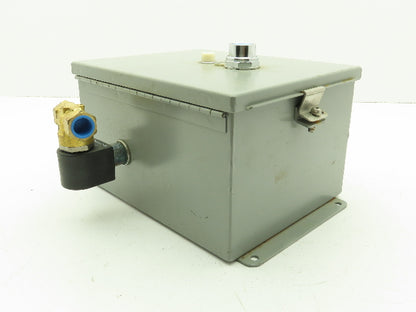 Hoffman  A1008CHNF Electrical Enclosure Wall Mount  8"x4"x10" Continuous Hinge