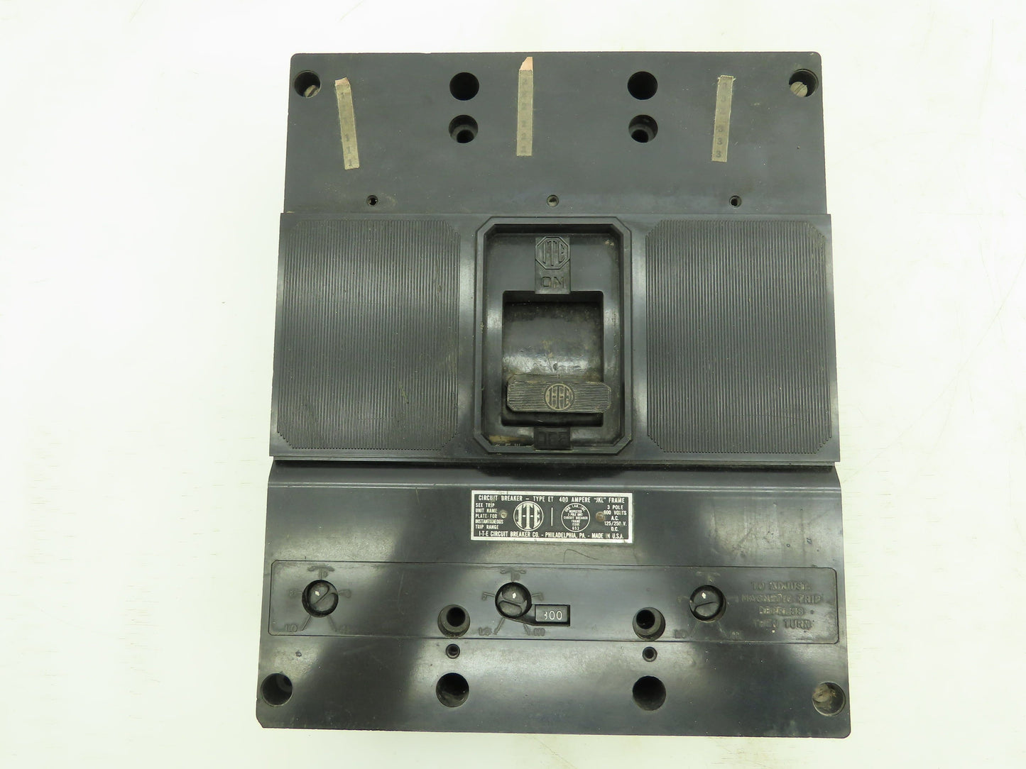 ITE ET Circuit Breaker 300A 600V JKL Frame