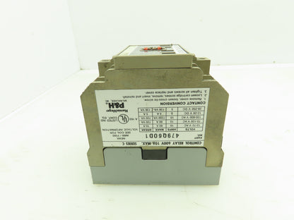 P&H Harnischfeger 479Q60D1 Control Relay 120V Coil 2 Contact Blocks