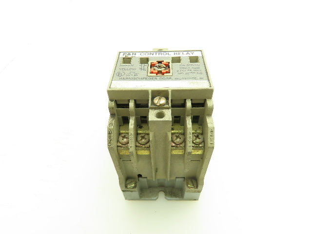 P&H Harnischfeger 479Q60D1 Control Relay 120V Coil 2 Contact Blocks