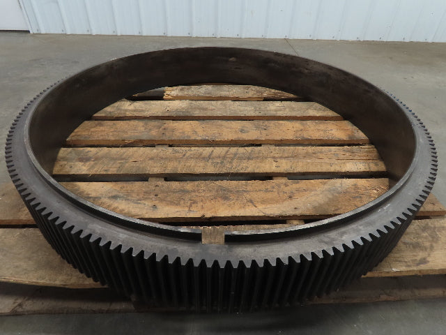 Large Diameter Spur Gear Wheel Ring 185T 4° DP 6"W  42.3"ID  46.62"OD