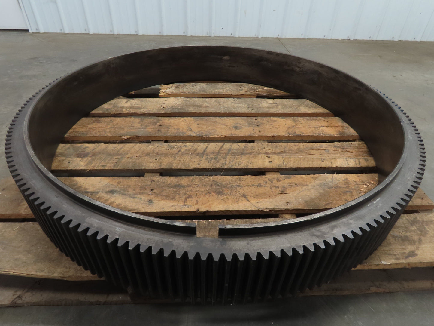Large Diameter Spur Gear Wheel Ring 185T 4° DP 6"W  42.3"ID  46.62"OD