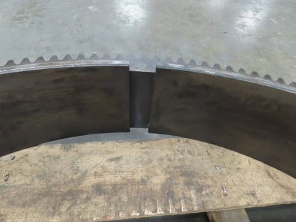 Large Diameter Spur Gear Wheel Ring 185T 4° DP 6"W  42.3"ID  46.62"OD