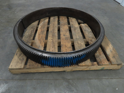 Large Diameter Spur Gear Wheel Ring 185T 4° DP 6"W  42.3"ID  46.62"OD