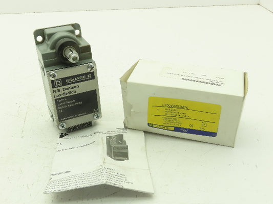 Square D L300WNS2M26 Limit Switch 600V 12A Type L
