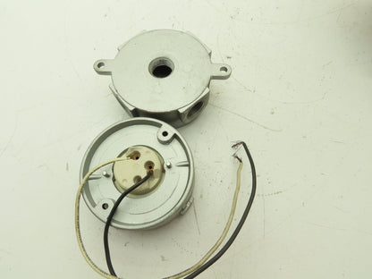 Red Dot VXG-11 Enclosed Light Fixture 100W Max 1/2" Ceiling Mount  Lot of 2