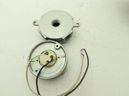 Red Dot VXG-11 Enclosed Light Fixture 100W Max 1/2" Ceiling Mount  Lot of 2