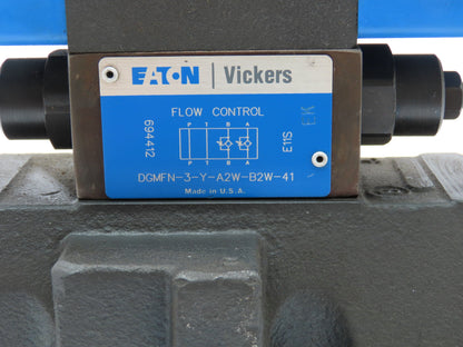 Vickers DG5S-8-2C-T-M-FW-B5-30 Directional Control Solenoid Valve 120V DG4V-3S